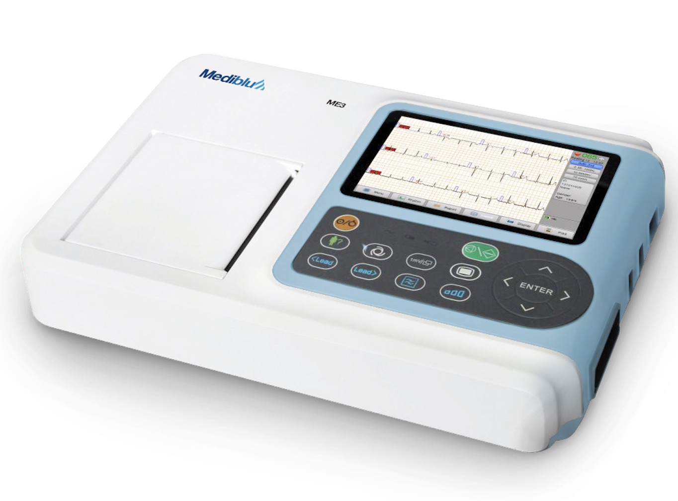 Máy đo điện tim 3 kênh Mediblu-Mỹ